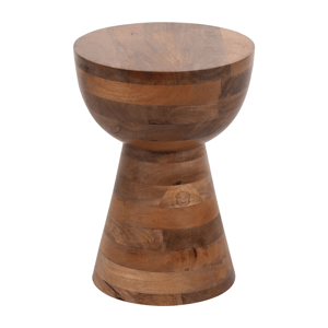 Sagebrook Home Mango Wood Round Top Accent Table