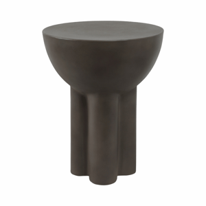 Sagebrook Home 18in. Pottery Cement Accent Table