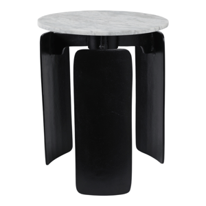 Sagebrook Home Marble Top 3-Legged Accent Table