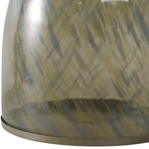 Sagebrook Home 20in. Aires Large Art Glass Accent Table alternate view