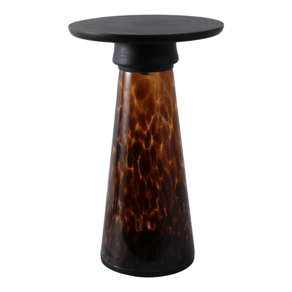Sagebrook Home Tortua Art Wood Top Accent Table