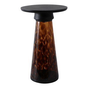 Sagebrook Home Tortua Art Wood Top Accent Table
