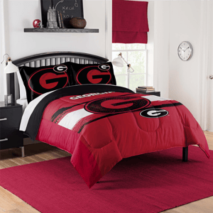 Sweet Home Collection NCAA Georgia Bulldogs Comforter Set