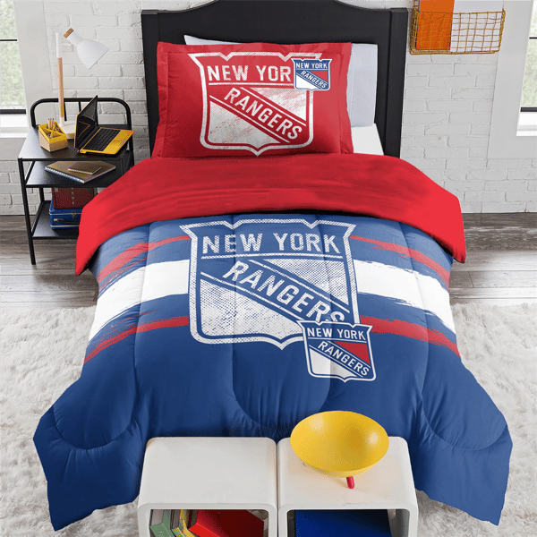 Sweet Home Collection NHL New York Rangers Comforter Set