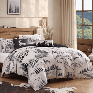 Bebejan(R) Rocky Mountains Cotton 5pc. Reversible Comforter Set