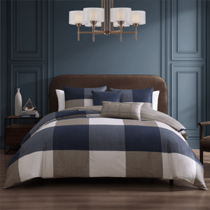 Bebejan Checkered 5pc. Reversible Comforter Set