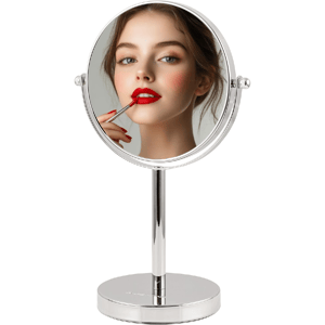 Ovente 6in. Tabletop Swivel Makeup Mirror