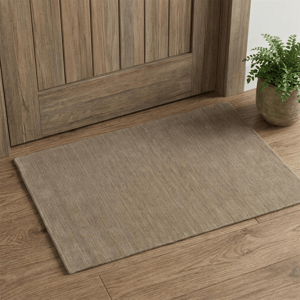 HomeRoots Brown Wool Hand Woven Accent Rug