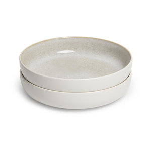 Sango Anderson Cream 10in. Large Ceramic Serving Bowl - Set of 2