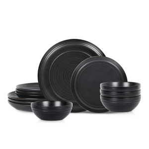Stone Lain Elio(tm) 12pc. Dinnerware Stoneware Set