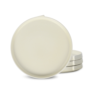 Stone Lain Bao 4pc. Modern Stoneware Dinner Plate Set
