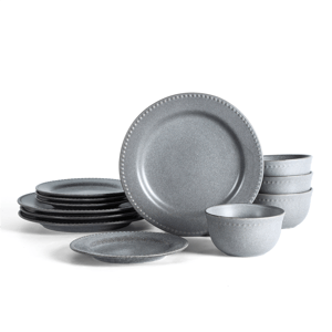 Stone Lain Comet 12pc. Stoneware Dinnerware Set
