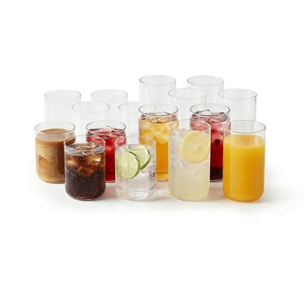 Stone Lain Celina 16pc. Borosilicate Glassware Set