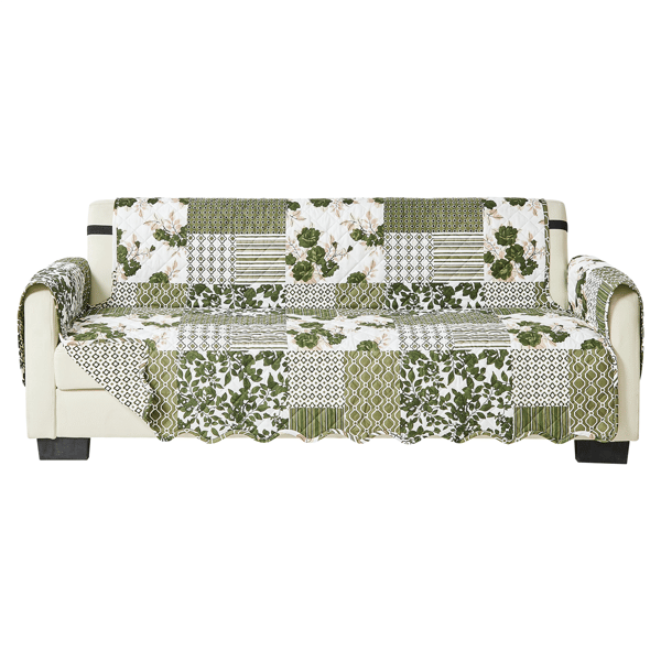 Freshfolds Reversible Patchwork Pet Furniture Protector