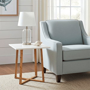 Fairway Avenue Home(tm) Bamboo Frame Square End Table