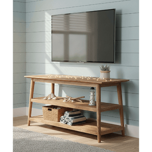 Fairway Avenue Home(tm) Solid Acacia TV Console Table