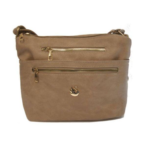 Gloria Vanderbilt Solid Grainy North/South Hobo
