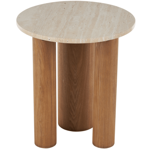 9th & Pike(R) Contemporary Brown Wood Accent Table