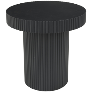 9th & Pike(R) Modern Black Wooden End Table