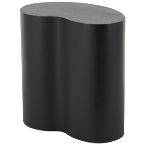 9th & Pike(R) Modern Black Wood End Table