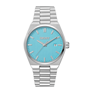 Mens DKNY Date Blue Dial Bracelet Watch - DK1G135M0025