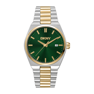 Mens DKNY Date Two-Tone Gold Stainless Steel Watch - DK1G135M0085