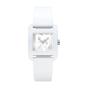 Womens DKNY City Sport White Dial Strap Watch - DK1L002P0015