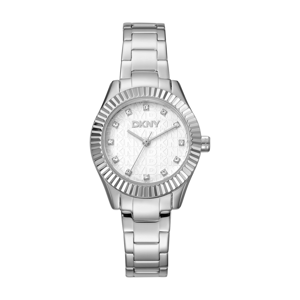 Womens DKNY Chambers Glitz Silver Dial Watch - DK1L017M0035