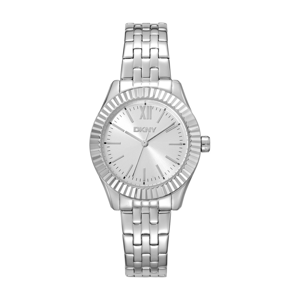 Womens DKNY Fluted Bezel Bracelet Watch - DK1L017M1045