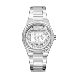 Womens DKNY Jewel-Encrusted Dial Bracelet Watch - DK1L102M0215