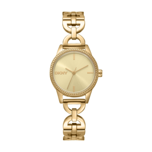 Womens DKNY Open Link Gold-Tone Bracelet Watch DK1L113M0245