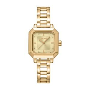 Womens DKNY Open Link Gold-Tone Bracelet Watch - DK1L124M0025