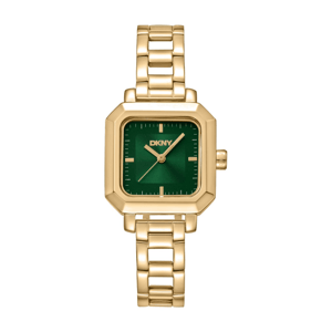 Womens DKNY Open Link Green Dial Bracelet Watch - DK1L124M0025