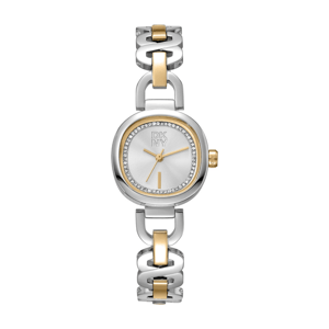 Womens DKNY Crystal Dial Two-Tone Open Link Watch - DK1L139M0055