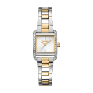 Womens DKNY Mini Two-Tone Bracelet Watch Gift Set DK1L143M0055