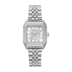 Womens DKNY Signature Shape Silver Bracelet Watch - DK1L154M0215