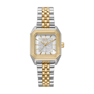 Womens DKNY Signature Shape Two-Tone Watch - DK1L154M0255