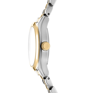 Womens DKNY Essentials Green Dial Two-Tone Watch - DK1L156M0095 alternate view