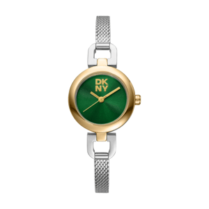 Womens DKNY Milanese Dark Green Dial Bracelet Watch DK1L161M0265