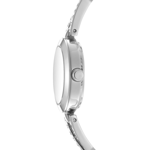 Womens DKNY Half Bangle Silver Cross Link Watch - DK1L170M0215 alternate view
