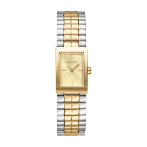 Womens DKNY Signature Shape Champagne Dial Watch - DK1L172M0055