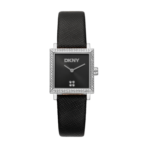 Womens DKNY Milanese Halo Black Dial Strap Watch DK1L173L0025