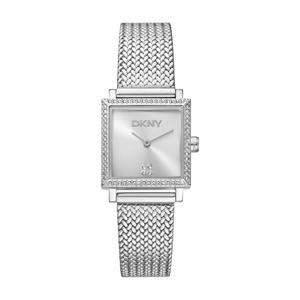 Womens DKNY Milanese Silver Dial Bracelet Watch DK1L173M0065