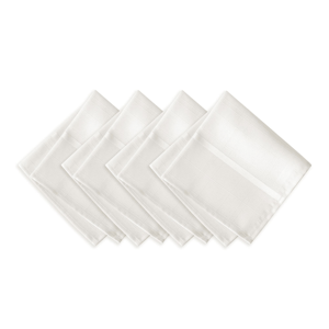 Threadmade Elegance Plaid Damask Napkins - Set of 4