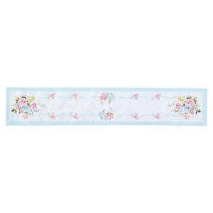 Threadmade Rose Cottage Engineered Table Runner