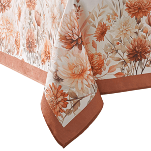 Threadmade Autumn Blooms Tablecloth
