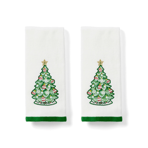 Lenox(R) Advent Tree Kitchen Towels - Set of 2