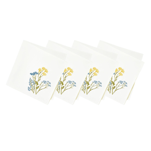 Lenox(R) Wildflowers Border Napkins - Set of 4