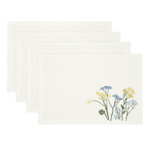 Lenox(R) Wildflowers Border Placemats - Set of 4