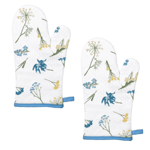 Lenox(R) Wildflower All-Over Oven Mitts - Set of 2